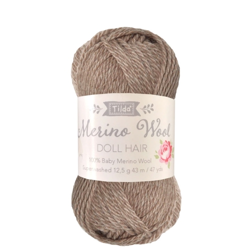 Tilda Puppenhaar Wolle - Doll Hair - Ash-Blonde
